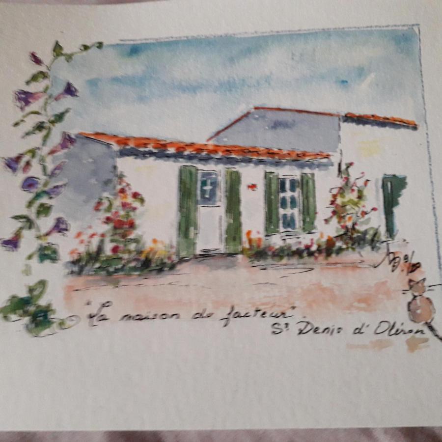 La Maison Du Facteur Saint-Denis-dʼOléron Buitenkant foto